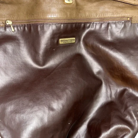 Bottega Veneta 🔥Taupe Woven Leather Shoulder Bag🔥 - Picture 3 of 13